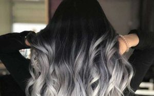 آموزش آمبره روی موی مشکی