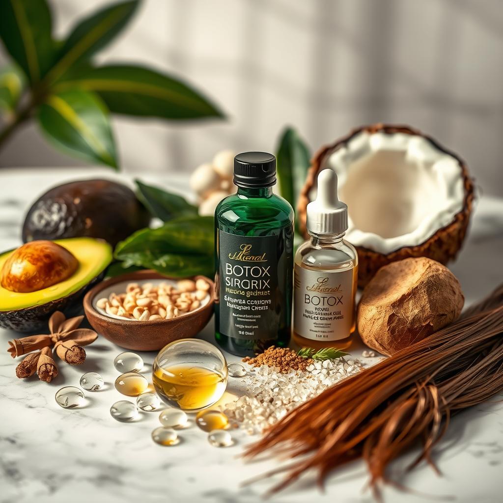 ترکیبات بوتاکس مو