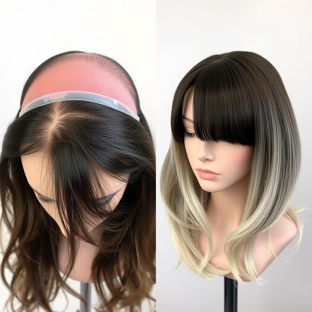 تفاوت پروتز مو با کلاه گیس