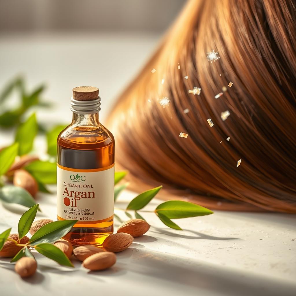 نقش روغن آرگان در درمان شوره سر