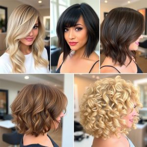 بهترین مدل مو برای صورت گرد