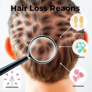 علت ریزش مو چیست