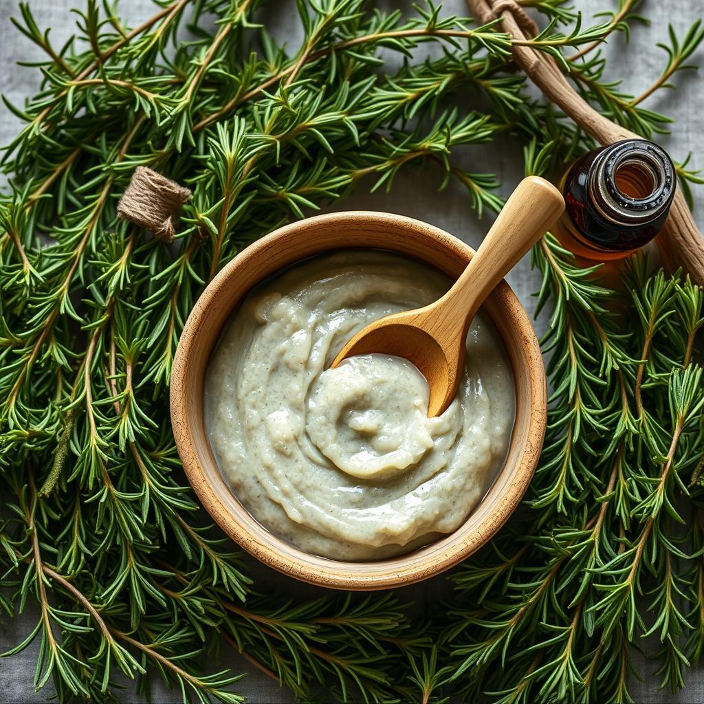 تهیه ماسک مو با رزماری