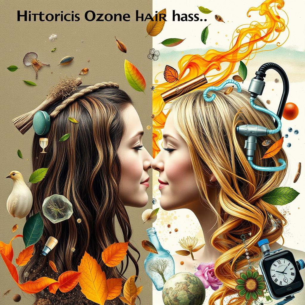 تاریخچه استفاده از اوزون در درمان ریزش مو