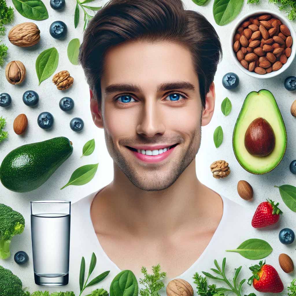 رژیم غذایی و تأثیر آن بر پوست سالم