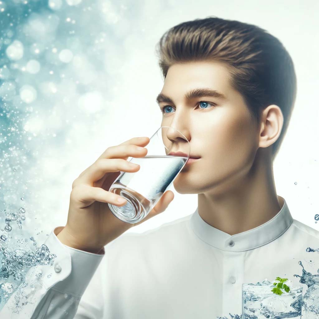 نوشیدن آب کافی