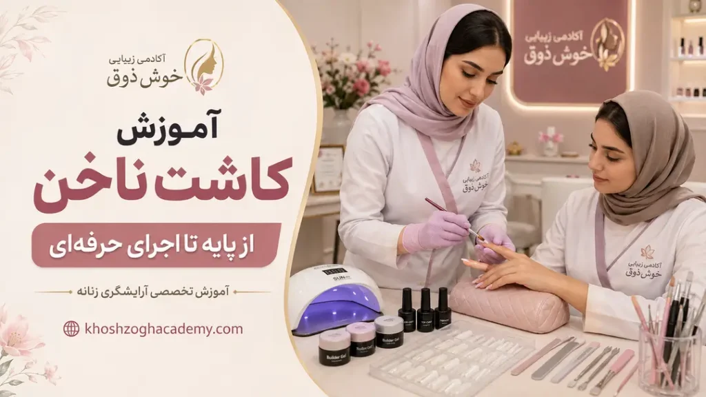 آموزش کاشت ناخن از پایه تا اجرای حرفه ای